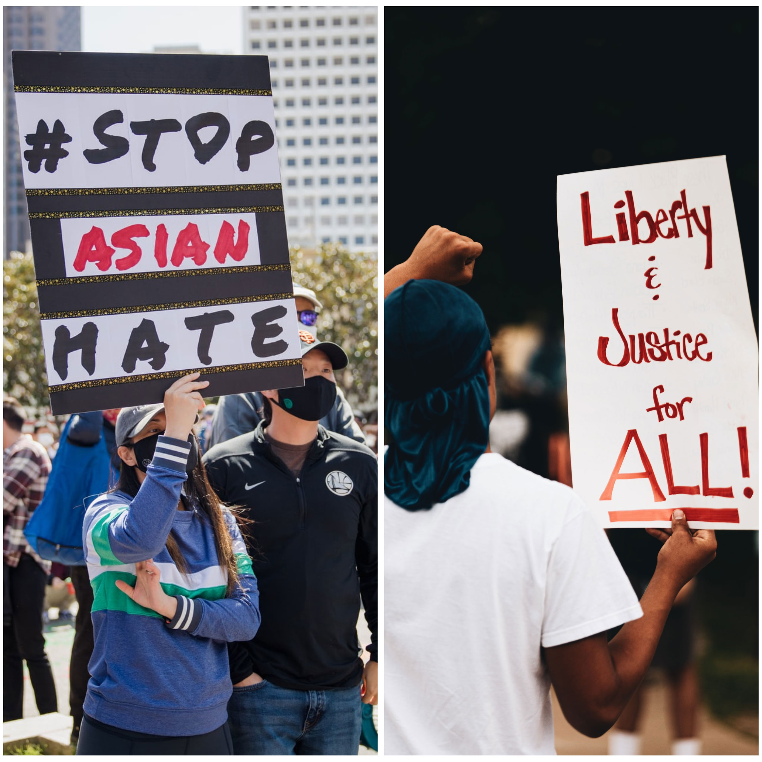 Stop Asian Hate and Black Lives Matter